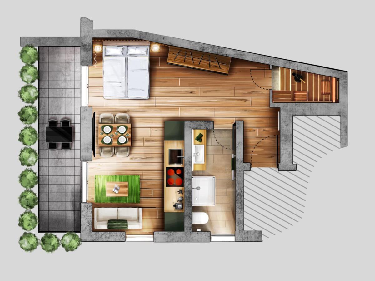 Black Forest Luxury Apartment Waldglueck Mit Sauna Кеніґсфельд-ім-Шварцвальд Екстер'єр фото